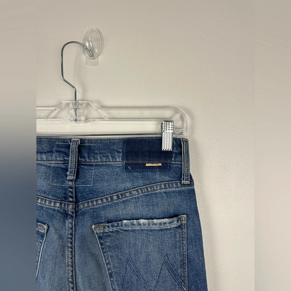 Mother The Scrapper Ankle High Rise Jeans Women’s Sz 25 - Picture 12 of 13